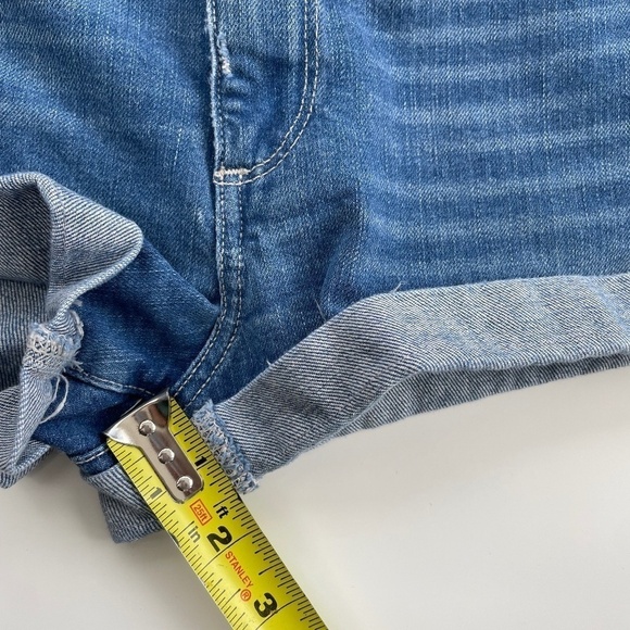 PAIGE Women's Jimmy Jimmy Shorts, Finnick Destructed Denim Shorts Size 28 - Picture 11 of 11